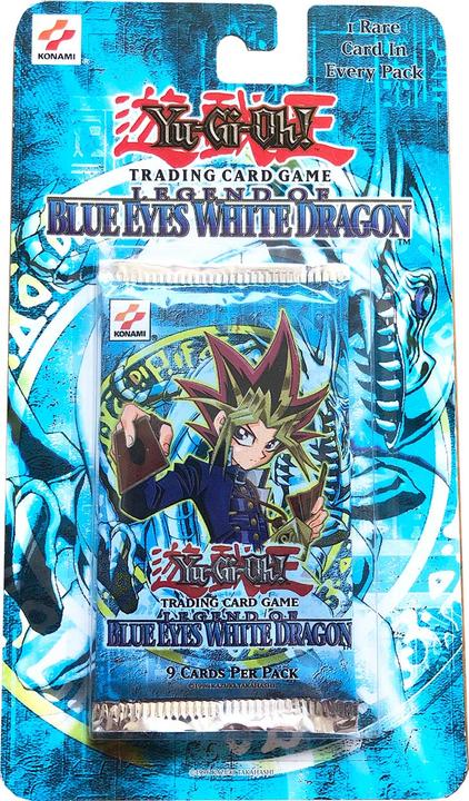 Actual product image Yu-Gi-Oh Legend of Blue Eyes White Dragon Booster Blister (Sealed) -! - EN (English, Blister pack)