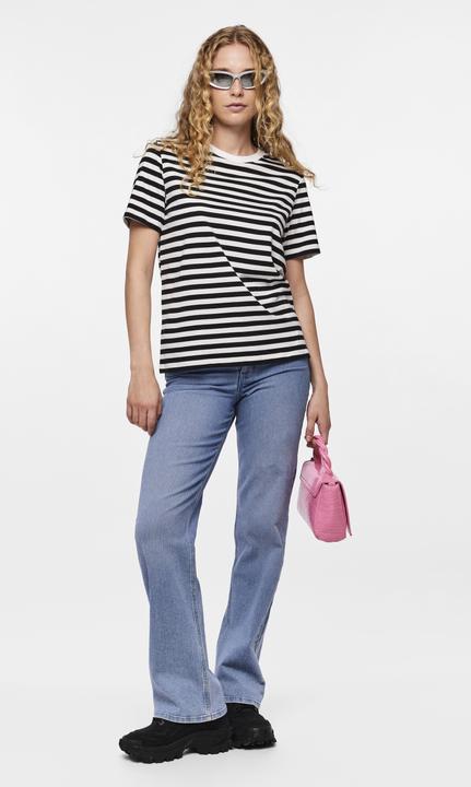 Actual product image Pieces Pcria Ss Tee Stripes Noos Bc (XXL)