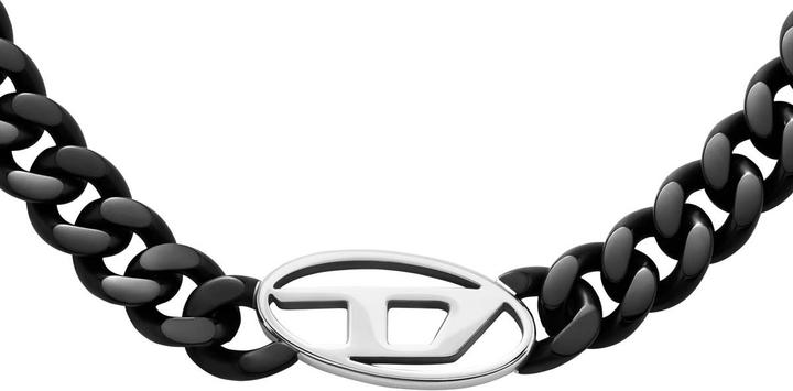 Image du produit Diesel Kette Oval D Logo (Acier inoxydable)