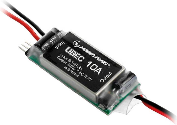 Produktbild Hobbywing Spannungsregler UBEC HV Air 10A 3-14S