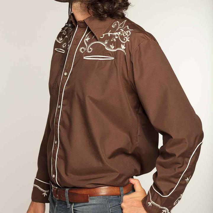 Produktbild Boland Hemd Western braun Grösse XL (XL)