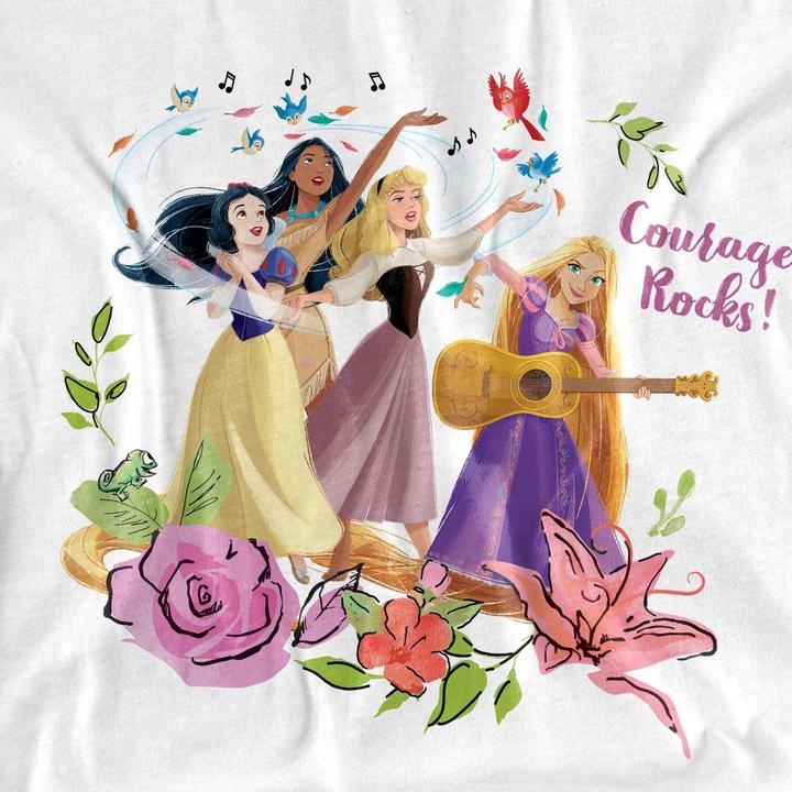 Immagine prodotto Disney Princess Maglietta Biancaneve Pocahontas La Bella Addormentata Adulto Unisex (XL)