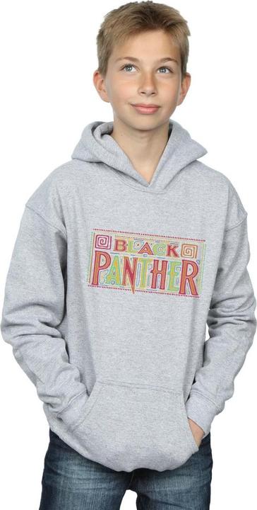 Image du produit - Sweat à capuche BLACK PANTHER TRIBAL LOGO - Garçon (128)