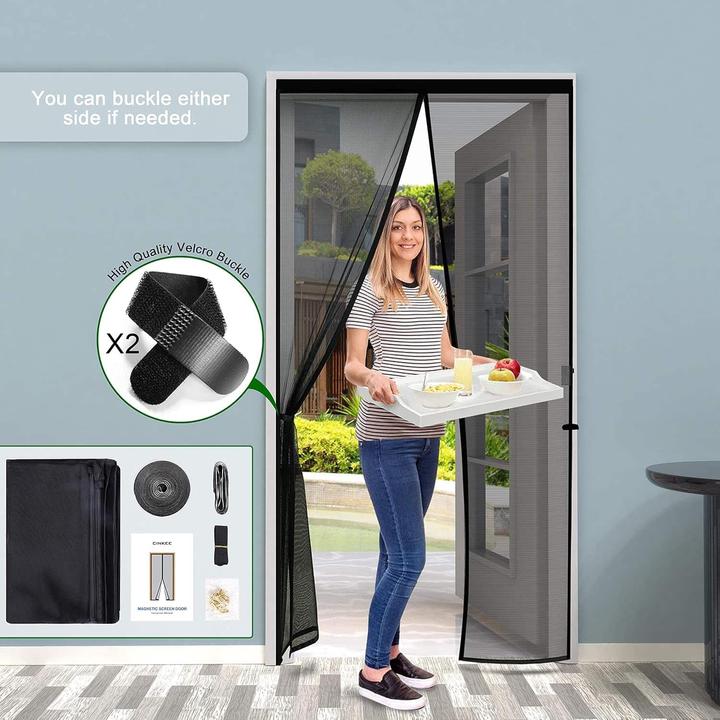 Immagine prodotto Mara Vital Zanzariera magnetica per porta terrazzo, con montaggio adesivo (210 x 90 cm)