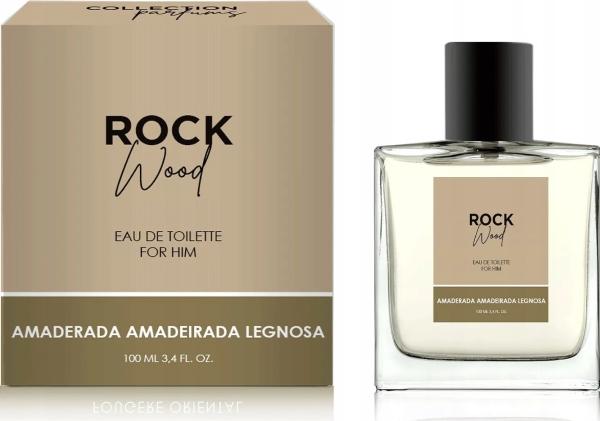 Actual product image Melody Rock Wood Men EDT spray 100ml (Eau de toilette, 100 ml)