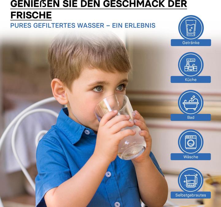 Produktbild Naturewater Umkehrosmose 3 G Wassertank 11,35 L Wasser Container lebensmittelecht
