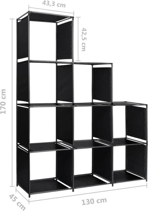 Immagine prodotto VidaXL Scaffale a gradini (130 x 45 x 170 cm)