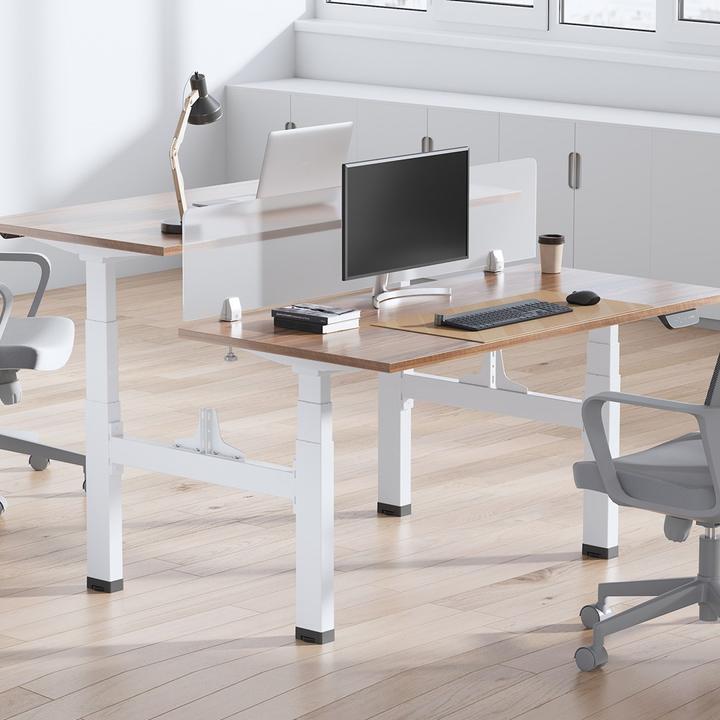 Immagine prodotto Ergo Office Scrivania Elettrica Doppia Regolabile In Altezza Er-404w