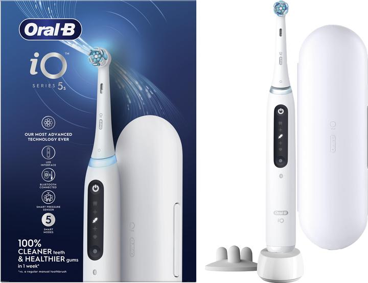 Actual product image Oral-B iO5s Quite White (Oscillating toothbrush)