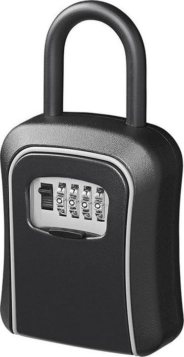 Actual product image ProPlus Key safe with number combination with metal U-bolt
