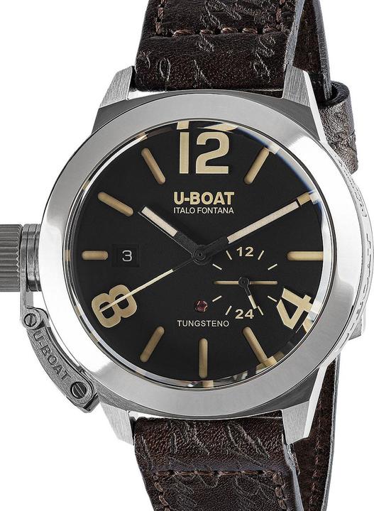 Produktbild U-Boat 8893 Classico Tungsteno Black Automatik Herrenuhr 42mm 10ATM (Swiss Made, 42 mm)