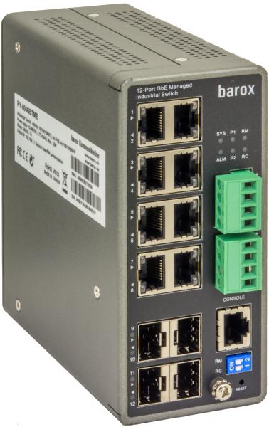 Immagine prodotto Barox Interruttore guida DIN, 1G, Mmt. (8 Porti)