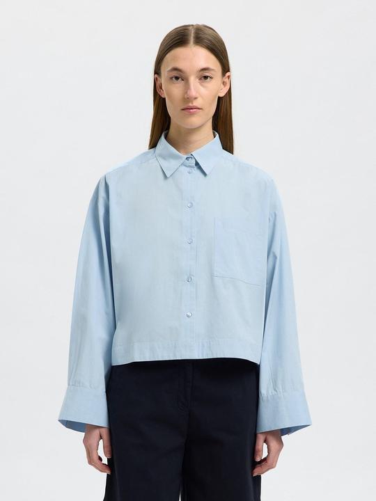 Immagine prodotto Selected Femme Boxy Fit Crop-Bluse (42)