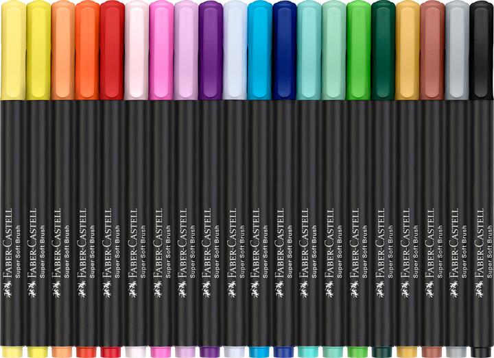 Productafbeelding Faber-Castell Brush Pen Black Edition (Veelkleurig, 20 x)