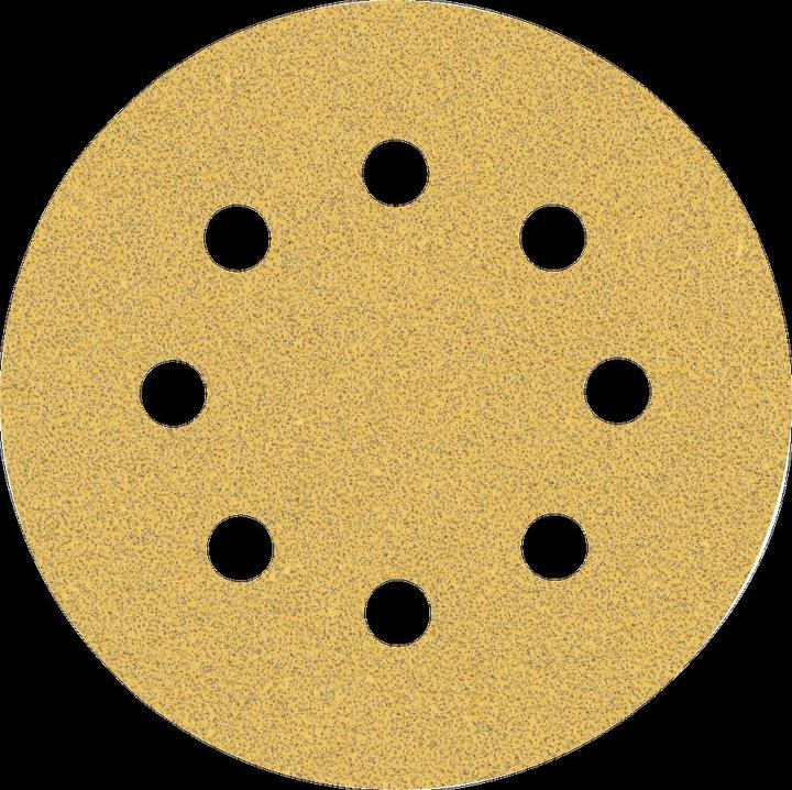 Actual product image Bosch Professional Zubehör Expert C470 Sandpaper with 8 holes for random orbital sander, 115 mm, G 60, 5 pcs. (60)