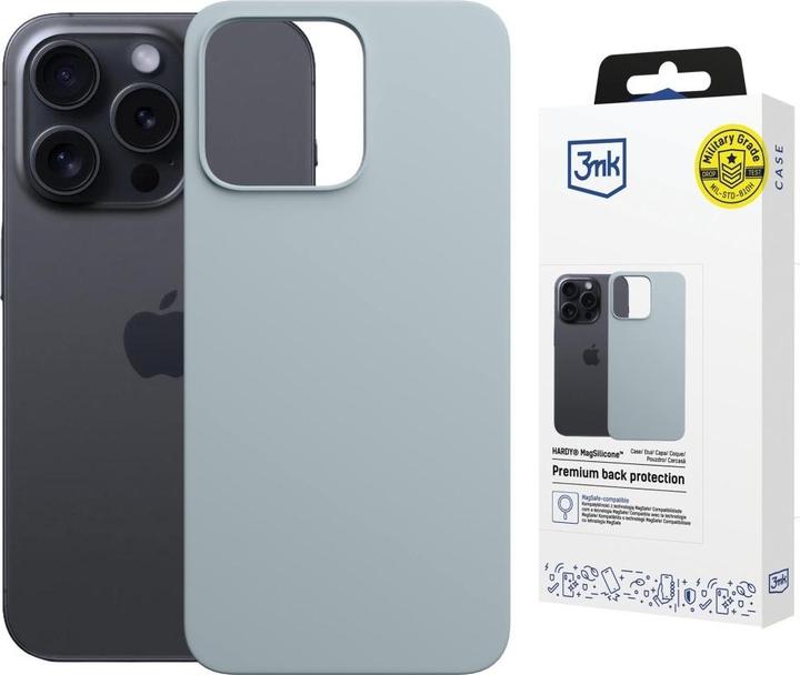 Image du produit 3MK Etui Hardy MagSilicone do Apple iPhone 13 Pro Max niebieski (Apple iPhone 13 Pro Max)
