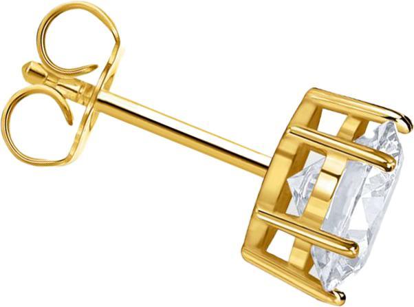 Produktbild Thomas Sabo Ohrstecker mit grossem, weissem Stein (925er Silber)