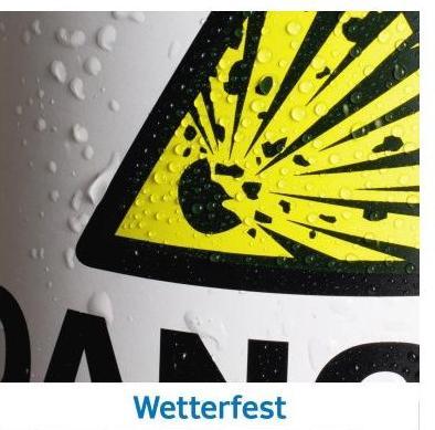 Actual product image HERMA Weatherproof inkjet labels A4