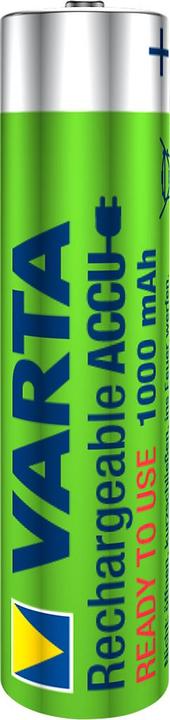 Produktbild Varta Recharge Accu Power (4 Stk., AAA, 1000 mAh)