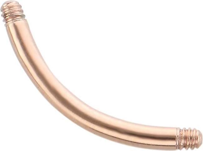 Actual product image Bijouteria Pin (Surgical steel 316L, PVD coating (gold coloured))