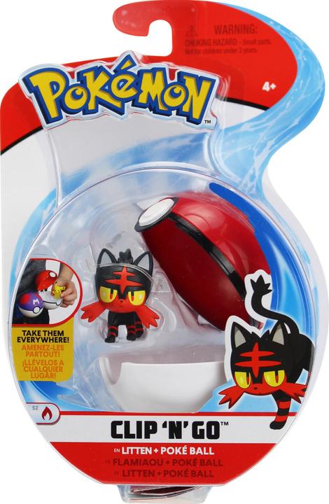 Actual product image Bandai Pokeball With 5 cm Pokemon Figure