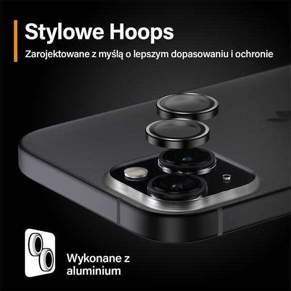 Image du produit PanzerGlass Hoops Camera Lens Protector (1 pièce(s), Apple iPhone 15 Plus, Apple iPhone 15)