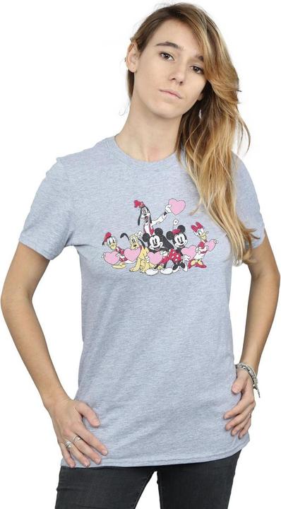 Immagine prodotto Disney Mickey Mouse Love Friends Maglietta Ampia Donna (S)