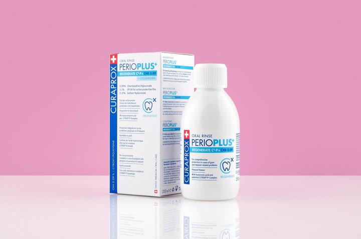 Actual product image Curaprox Perio Plus Regenerate (200 ml, Mouthwash)