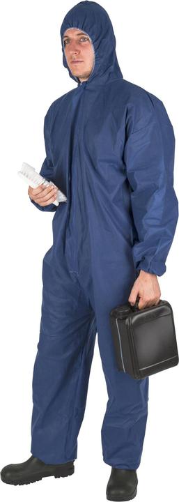 Actual product image Disposable coverall blue, size XXL (XXL)