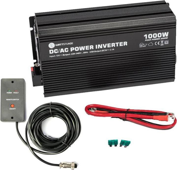 Produktbild Wattstunde WS12/1000SI Sinus Spannungswandler