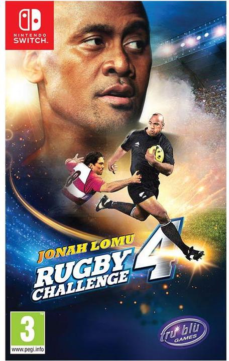 Actual product image Magni Jonah Lomu Rugby Challenge 4 (Switch)