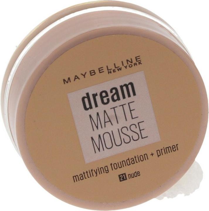 Actual product image Maybelline New York Dream Matte Mousse (21 Nude)