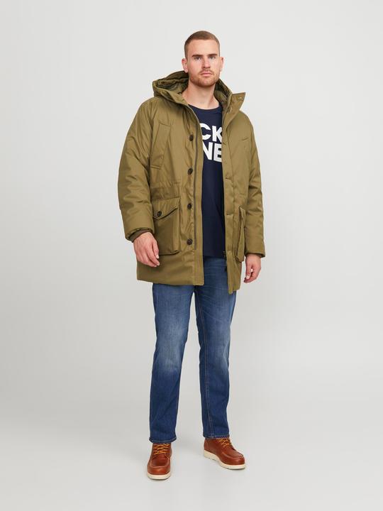 Actual product image Jack & Jones Logo print plus size T-shirt (6XL)