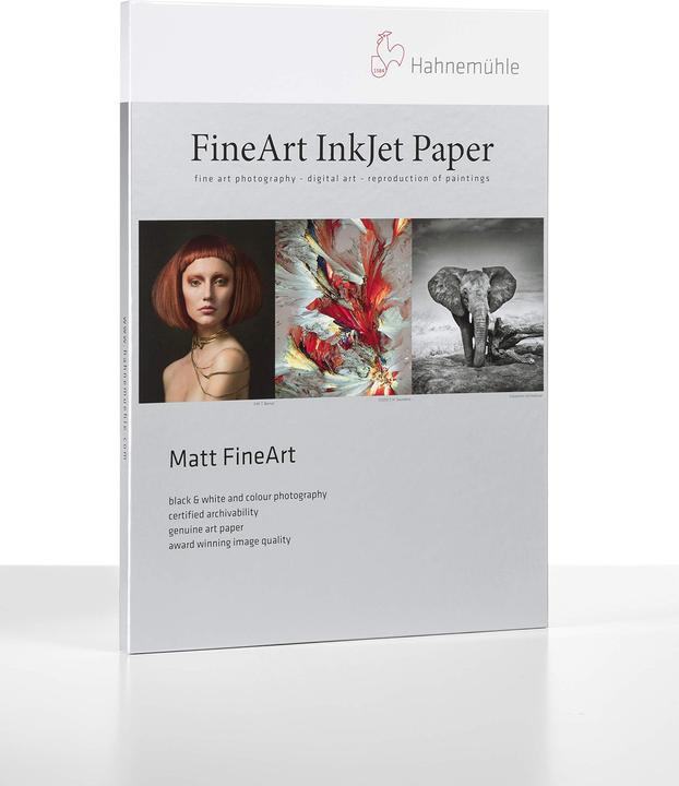 Actual product image Hahnemühle photo rag (308 g/m², A4, 25 x)