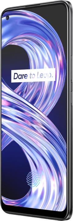 Produktbild realme 8 (64 GB, Cyber Black, 6.40", Dual SIM + SD, 64 Mpx, 4G)