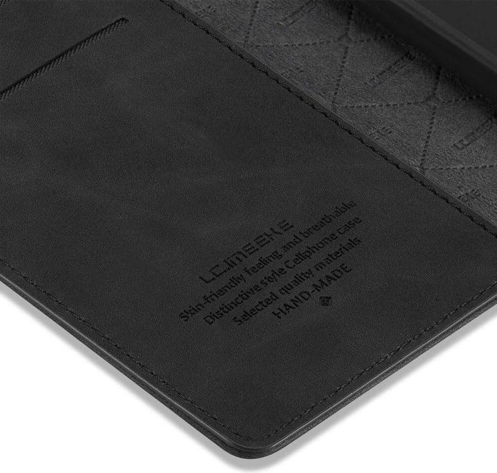 Produktbild Cover-Discount iPhone 14 - Vintage Flip Case Etui schwarz (Apple iPhone 14)