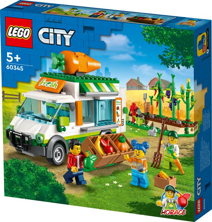 Actual product image LEGO Vegetable delivery truck (60345, LEGO City)