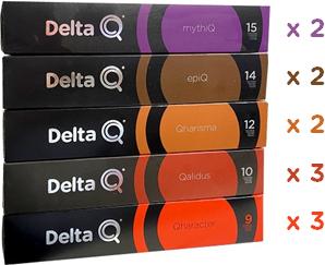 Actual product image Delta Q Mini Qool with 120 capsules (DELTA Q)