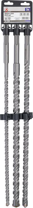 Immagine prodotto BGS Set di punte da trapano per muratura | albero SDS-MAX | 16 / 20 / 26 mm | 3 pezzi. (16, 20, 26 mm)