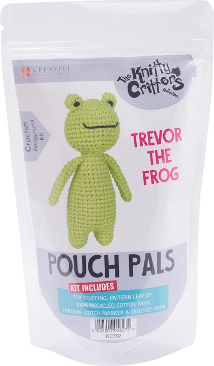 Actual product image Creative crafting world Crochet Set "Trevor the Frog
