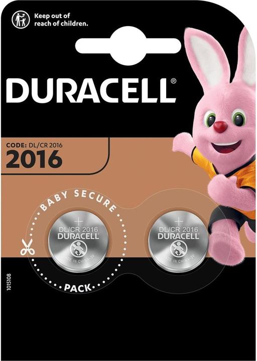 Immagine prodotto Duracell Batteria al litio DL 2016 B2 (2 pz., CR2025, 165 mAh)