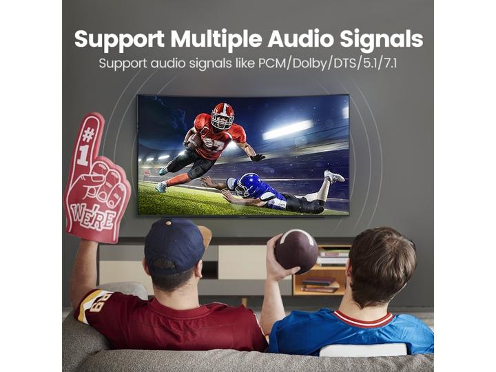 Productafbeelding Ugreen Toslink Optische Digitale Audio SPDIF (1 m, TOSLINK)