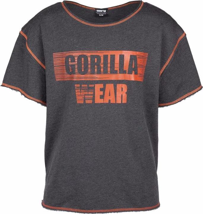 Immagine prodotto Gorilla Wear Wallace Workout Top Grau/Orange (L)