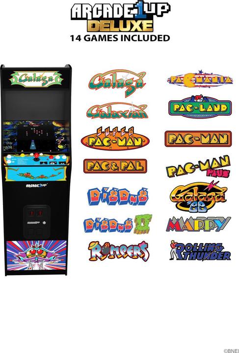 Actual product image Arcade1Up Galaga Deluxe Arcade Machine