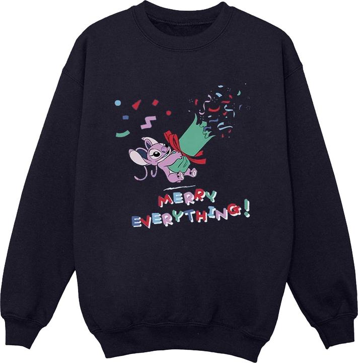 Produktbild Disney Lilo And Stitch Angel Merry Everything Sweatshirt (S)
