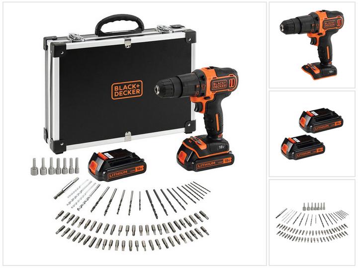Actual product image Black & Decker BDCHD18BAFC (Rechargeable battery operated)