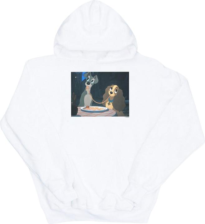 Immagine prodotto Disney Lady And The Tramp Spaghetti Slurp Felpa con Cappuccio Uomo (M)