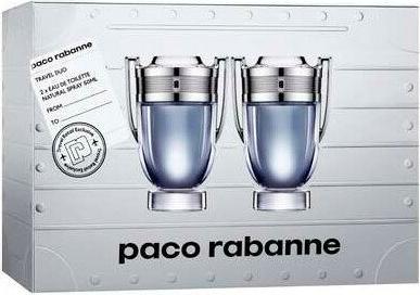 Paco Rabanne Invictus EDT Travel Duo 100ml (Eau de Toilette, 100 ml)
