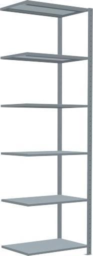 Stecksystem Anbauregal MULTIplus250 mit Kreuzstrebe