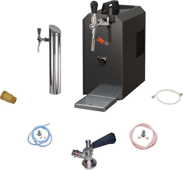 Immagine prodotto Ich-zapfe Untertheken Komplett Set - Bierzapfanlage Jet 30K